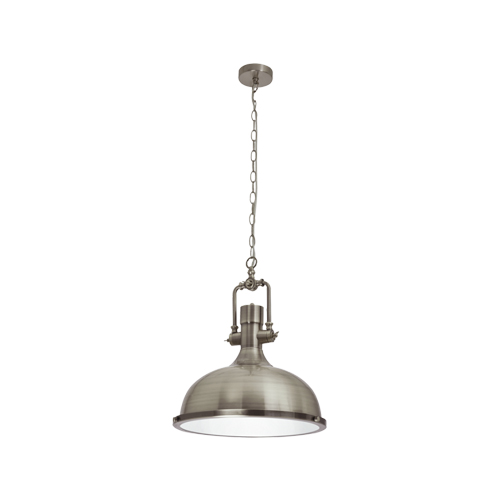 NAUTICAL CLASSIC SATIN CHROME PENDANT