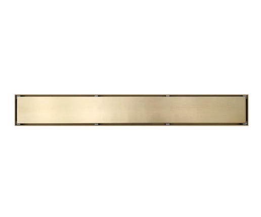 800MM BRASS SHOWER CHANNEL